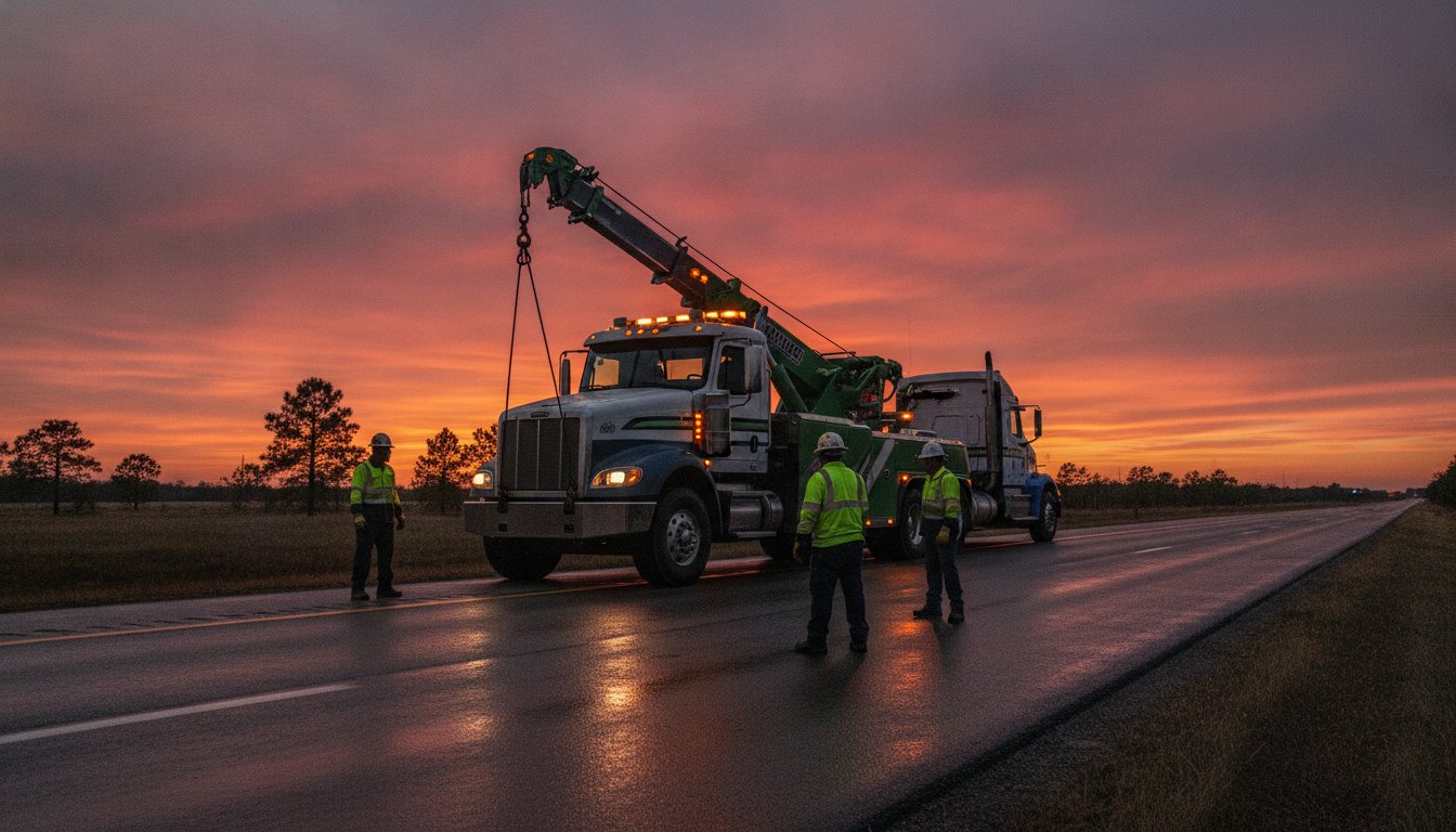 24/7 Commercial Truck Repair and Heavy Duty Recovery in Dayton, TX